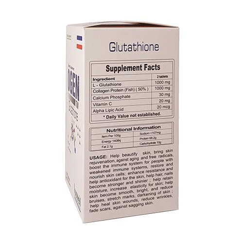 glutathione vs glutamic acid Thuốc Ogen – Glutathione 1000mg